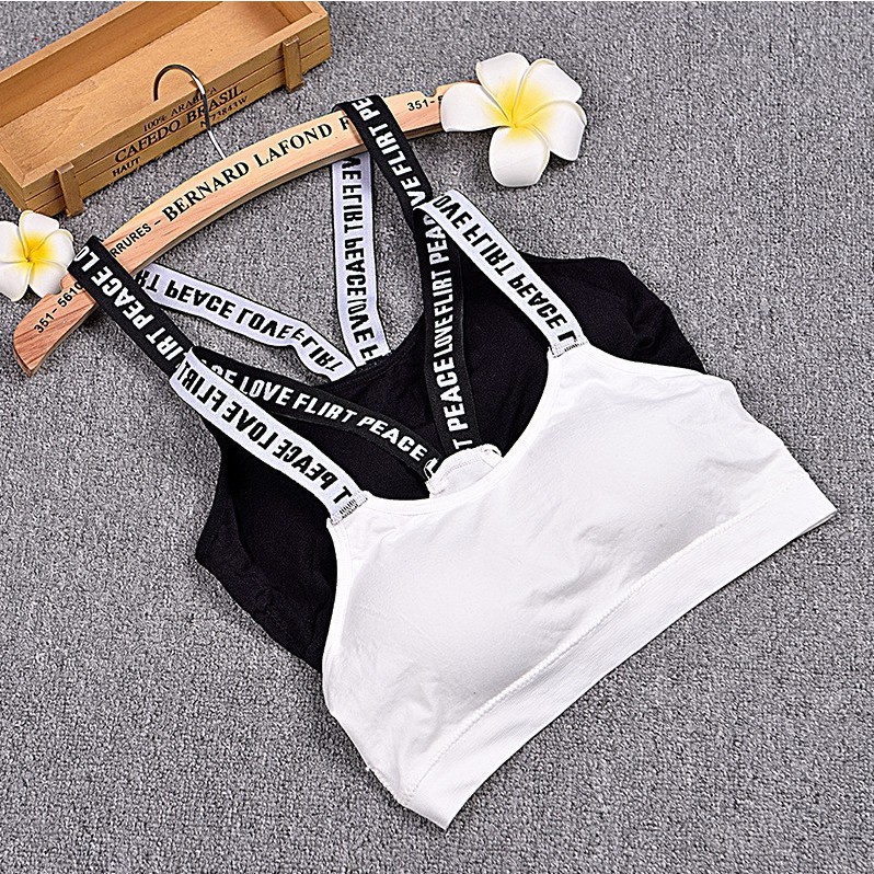 ELFYDO Sport Bra Bra Wanita Tanpa Kawat Pakaian Dalam Wanita Bra Yoga Bra Olahraga High Quality