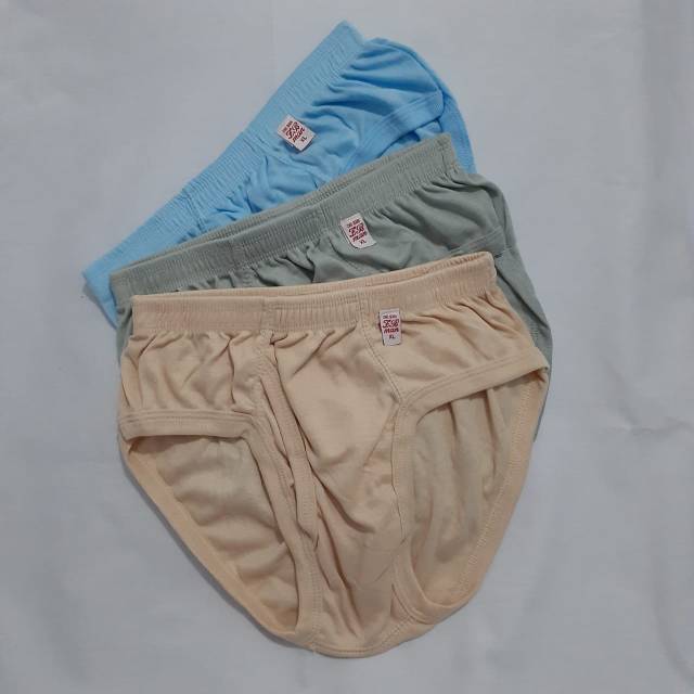 6 PCS CELANA DALAM PRIA ZB MAN / CD ZB MAN KARET BIASA