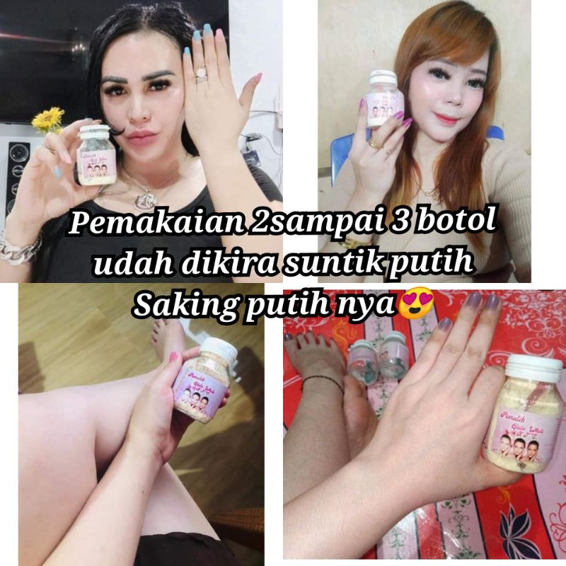 Susu Gluta - Suplemen Kolagen - Suplemen Pemutih Kulit - Suplemen Pemutih Badan