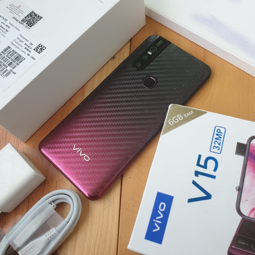 VIVO V15 SECOND 6/64GB HANDPHONE SECOND HP SEKEN HP BEKAS HP MURAH