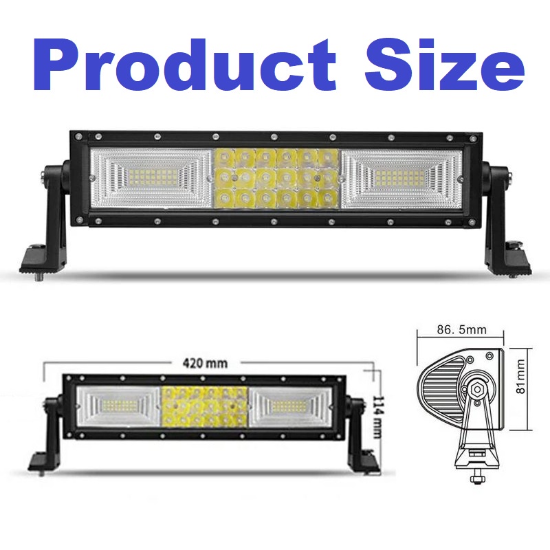 Lampu Tembak Sorot LED Bar 30 cm Mobil LedBar 30cm Jeep Off Road Spotlight Floodlight