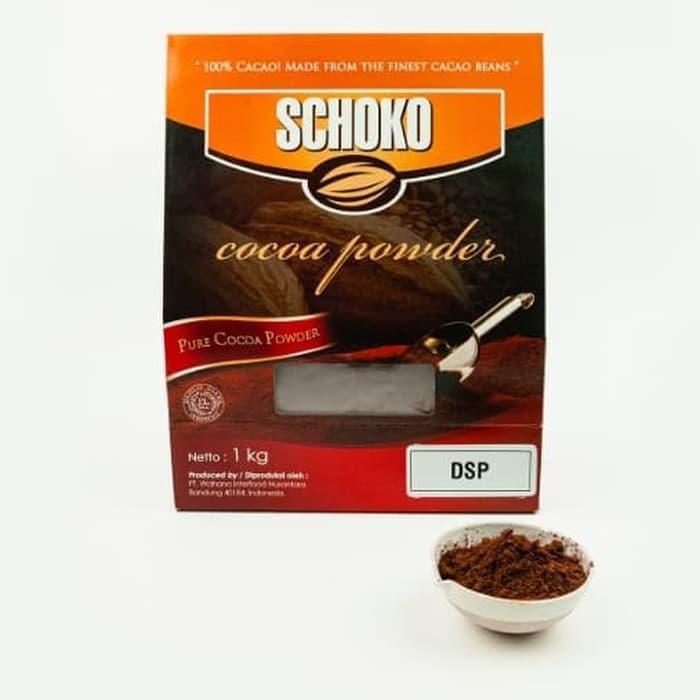 

SCHOKO cocoa powder DSP (double special process)/ cokelat bubuk hi fat BERKUALITAS