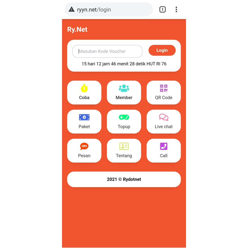 Login Page Mikrotik Premium Shopee