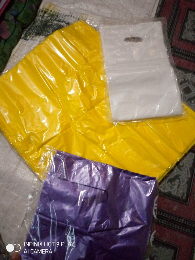 Banyak Diskon!!! Kantong Plastik Kresek Ungu Merk Garuda  Ekonomis Uk 21