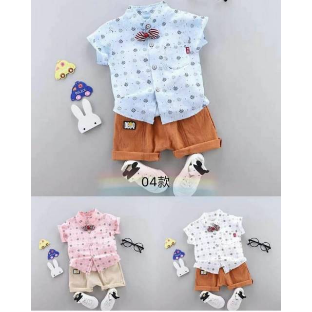 Baju setelan anak cowok murah keren