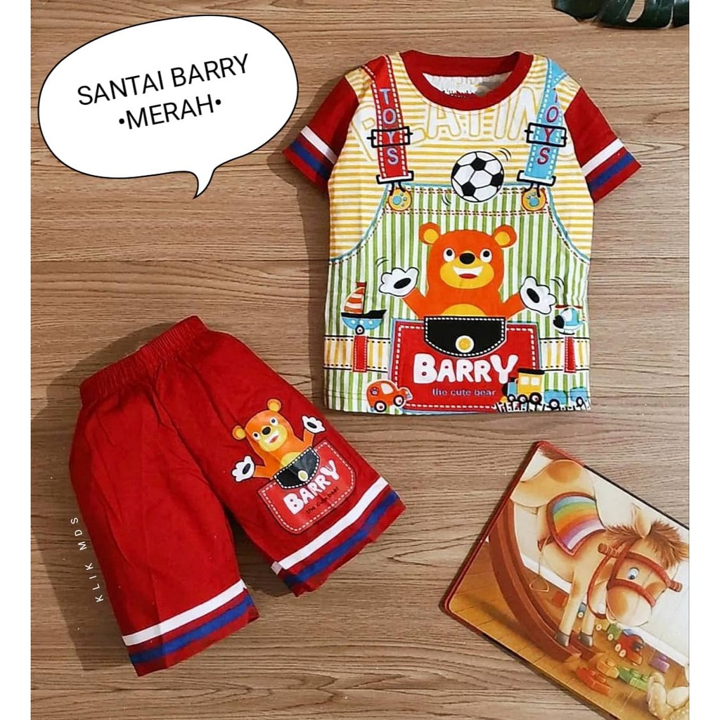 Klik Mds Setelan Anak Bayi Laki-laki Santai Motif B Dan Motif C Ukuran 4-6-8 Usia 1-4 Tahun