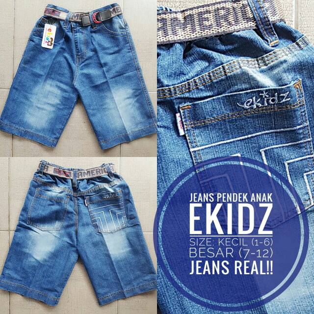  Celana  jeans  anak  cowok  Ekidz 7 12 y Shopee  Indonesia