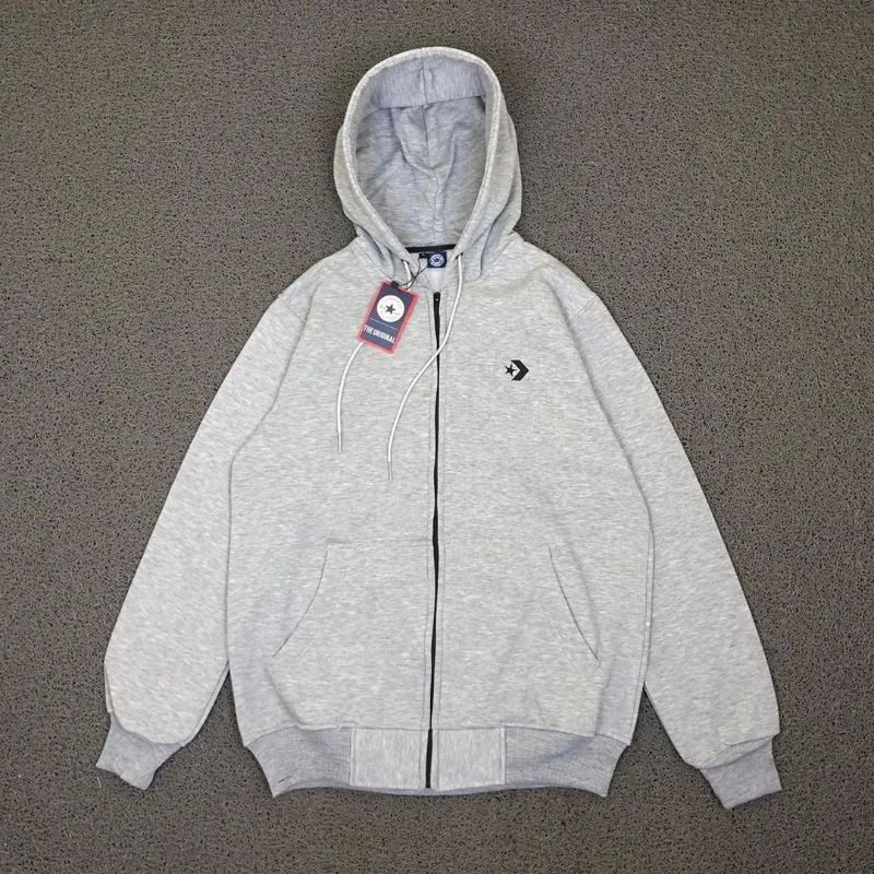 JAKET HOODIE CONVERSE GRADE ORI MURAH