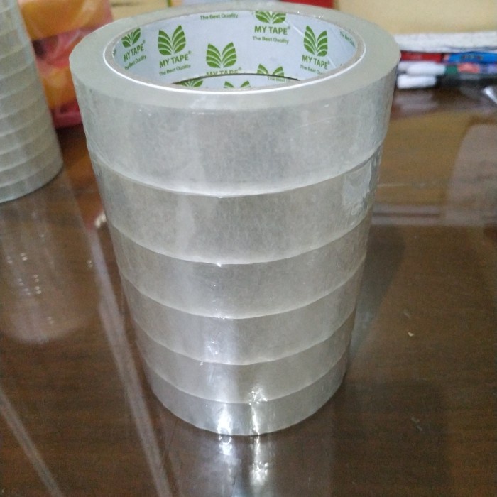 

Limited Isolasi Mytape 1 Inch 24 Mm X 72 Yards (6 Roll) Setara Daimaru Nachi Hemat