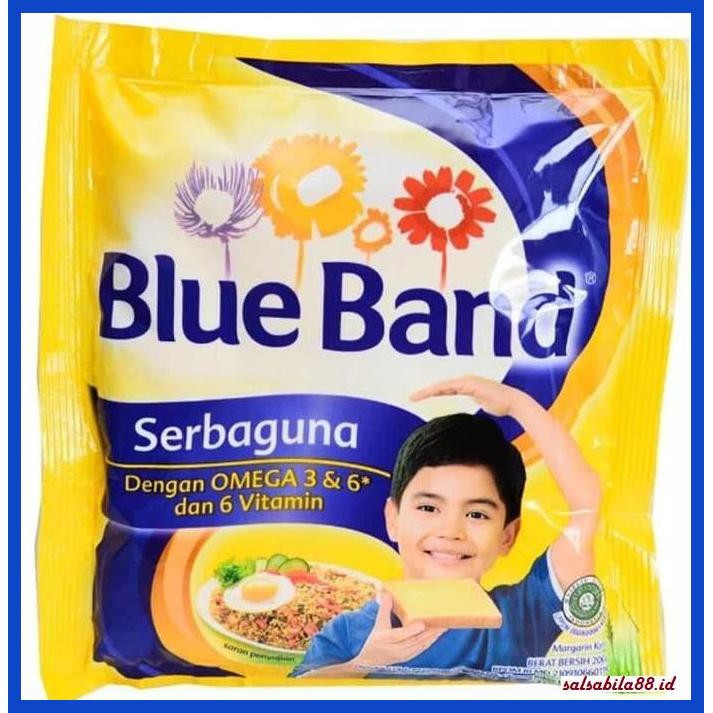 

Rettubagetnem- Blue Band Margarine Serbaguna Sachet 200Gr -Asli-Slii.
