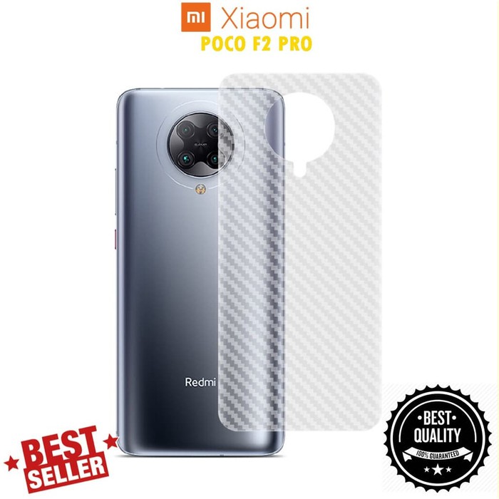SKIN CARBON POCO F2 PRO - ANTI GORES BELAKANG XIAOMI POCO F2 PRO