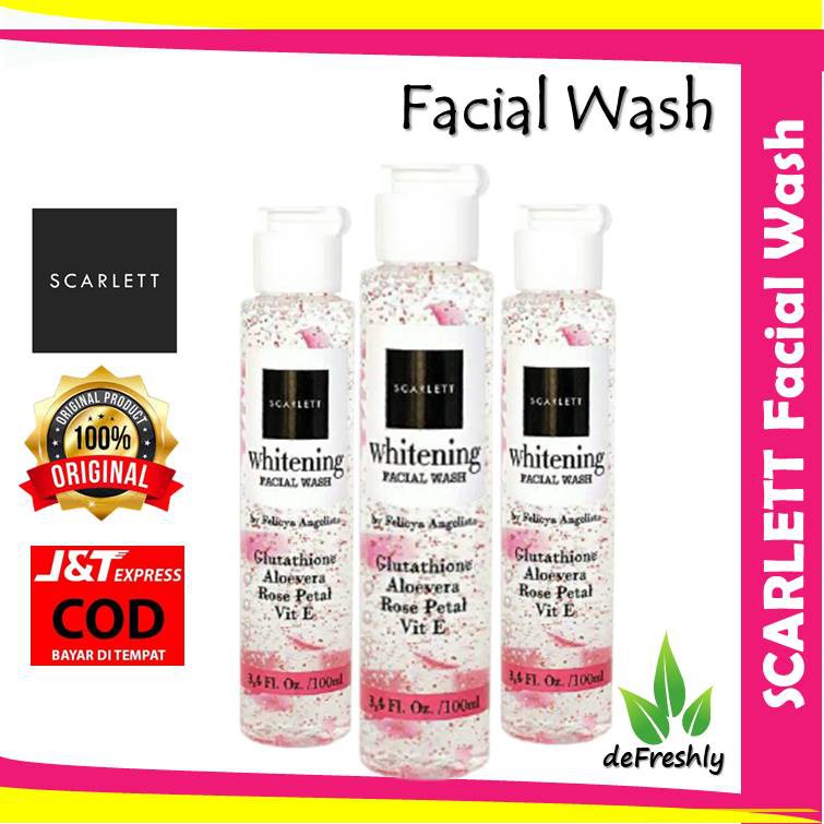 SCARLETT Brightening Facial Wash - Scarlet Whitening