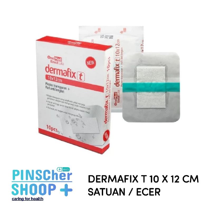 DERMAFIX T PLESTER ANTI AIR 10 x 12 CM SATUAN