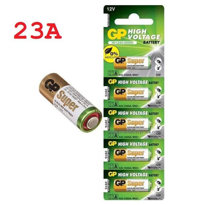 BATERAI BATTERY BATERE GP 23A A23 HIGH VOLTAGE 12V