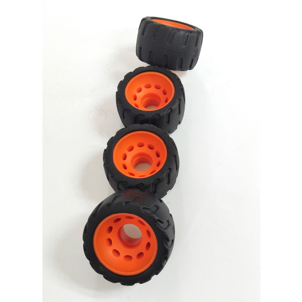 Roda skateboard Bahan Karet PU Ukuran 76x45mm