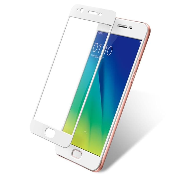 ANTI GORES OPPO F3 F3 PLUS TEMPERRED GLASS FULL COVER