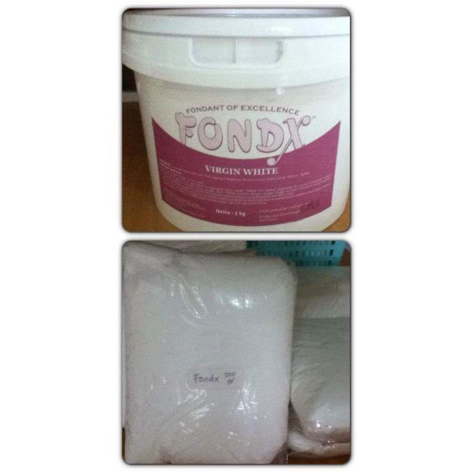 

Spesial Promo Fondx Fondant 500gr repack (white)32