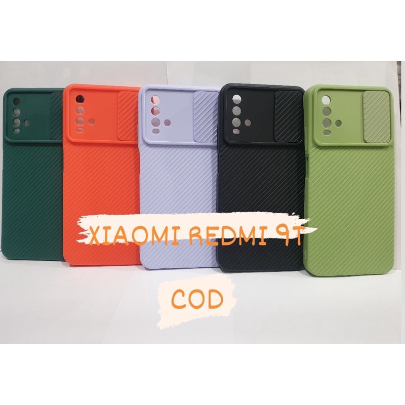 CASE XIAOMI REDMI 9T -SOFCASE SLIDE XIAOMI REDMI 9T PELINDUNG KAMERA CASE