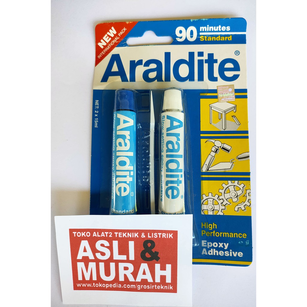 

LEM EPOXY ARALDITE 90 menit