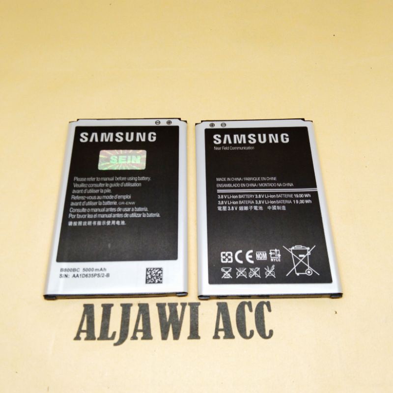 Baterai Batere Batre Battery Samsung Galaxy Note 3 B800BE Original Battery Hp