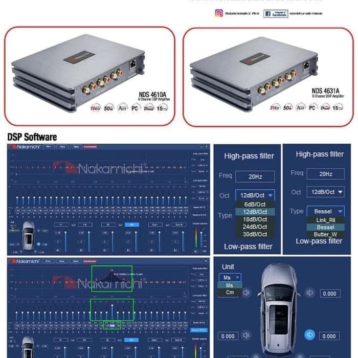 Paket Audio Mobil Harian DSP