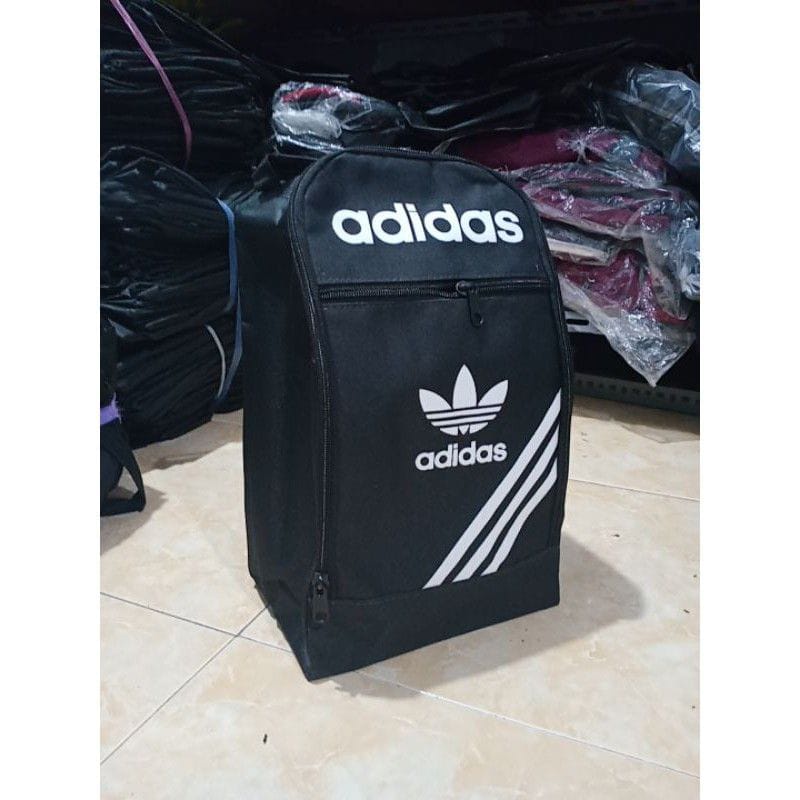 Tas Sepatu Murah Basket Voli Badminton Futsal Hitam Pria Wanita Jinjing