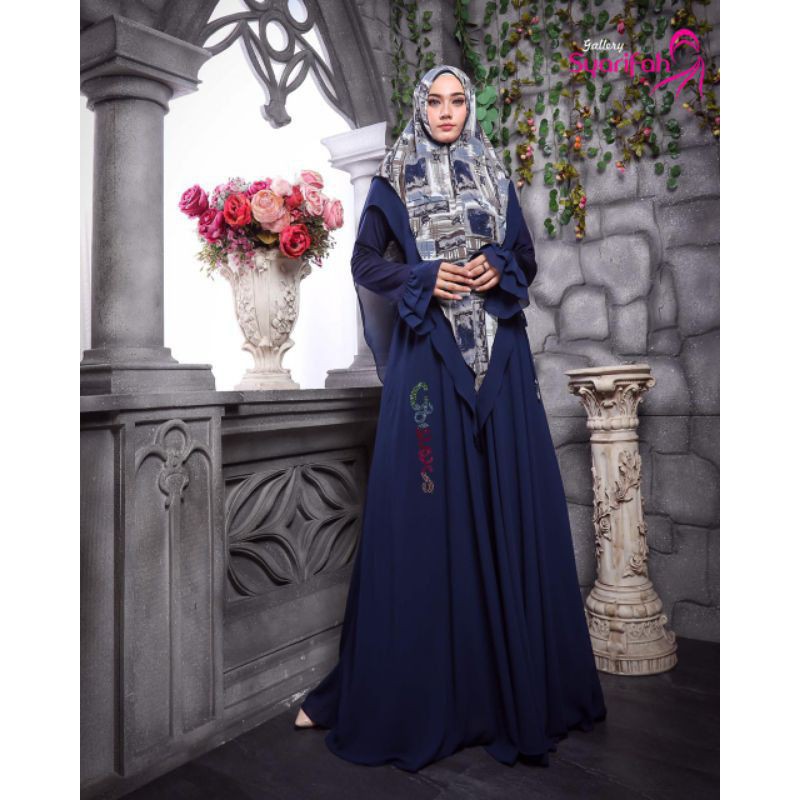 gamis syar'i syari Lutfia Luthfia vol 3 Set Syari By Gallery Syarifah galery galeri sarifah gs gees