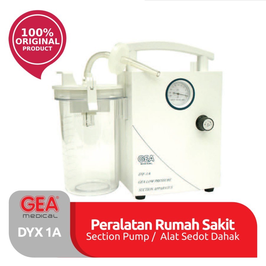 Suction Pump GEA DYX 1A / DYX1A - Alat Sedot Lendir Dahak