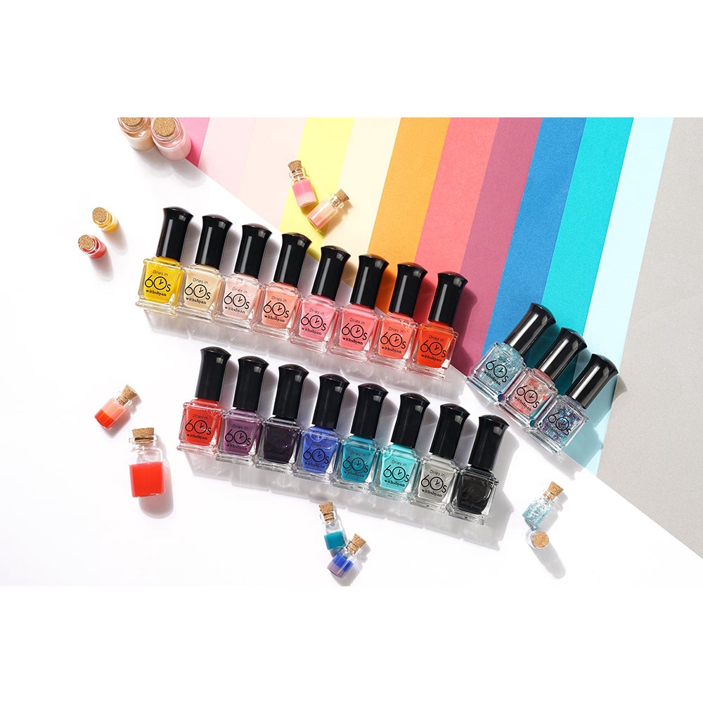 (NEW) Original WithShyan (위드샨 ) Korean Nail Polish Syrup Series 9 ml Kutek Korea / Kutek Premium / Cat Kuku / Nail polish Korea