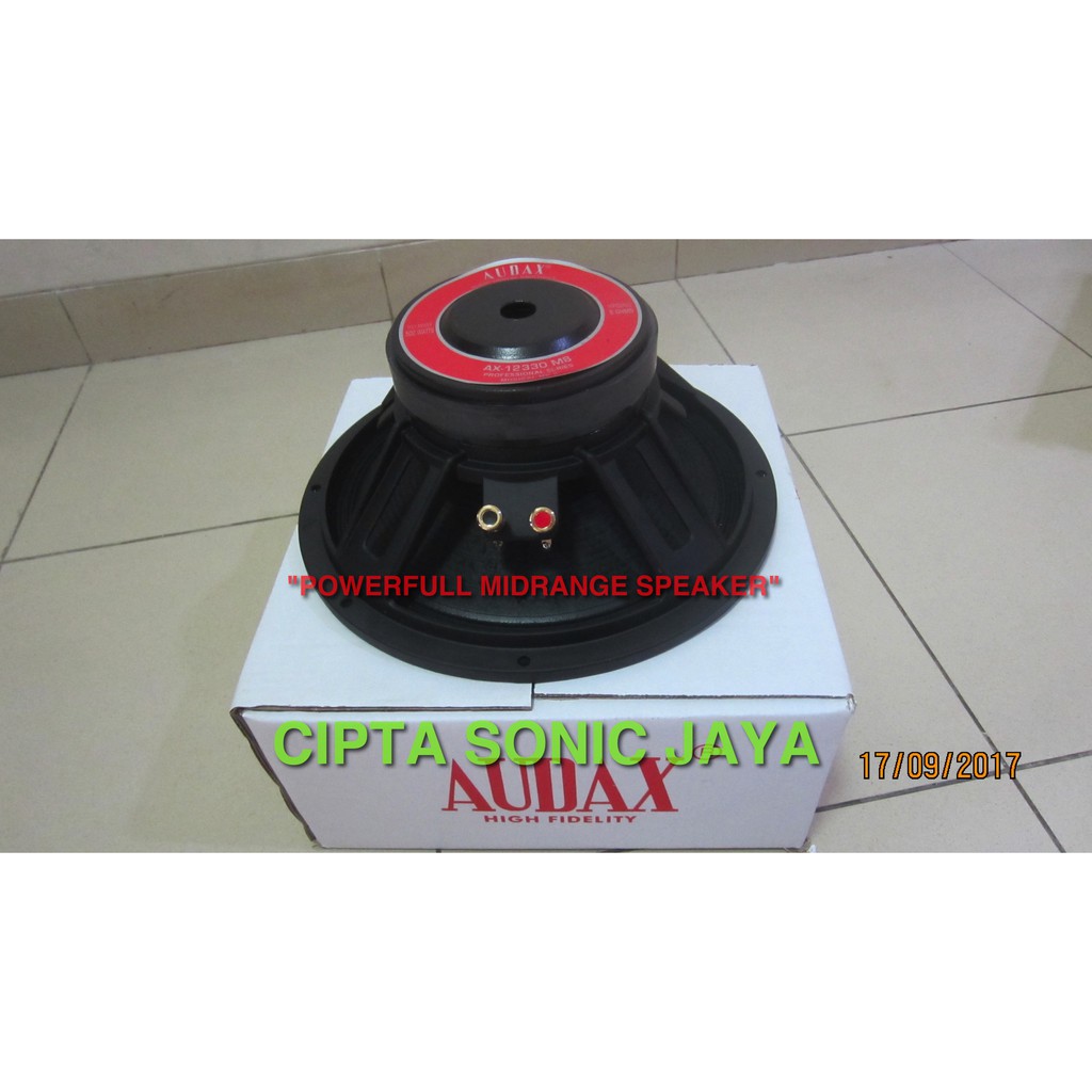 speaker 12 inch audax AX 12330 M full range original