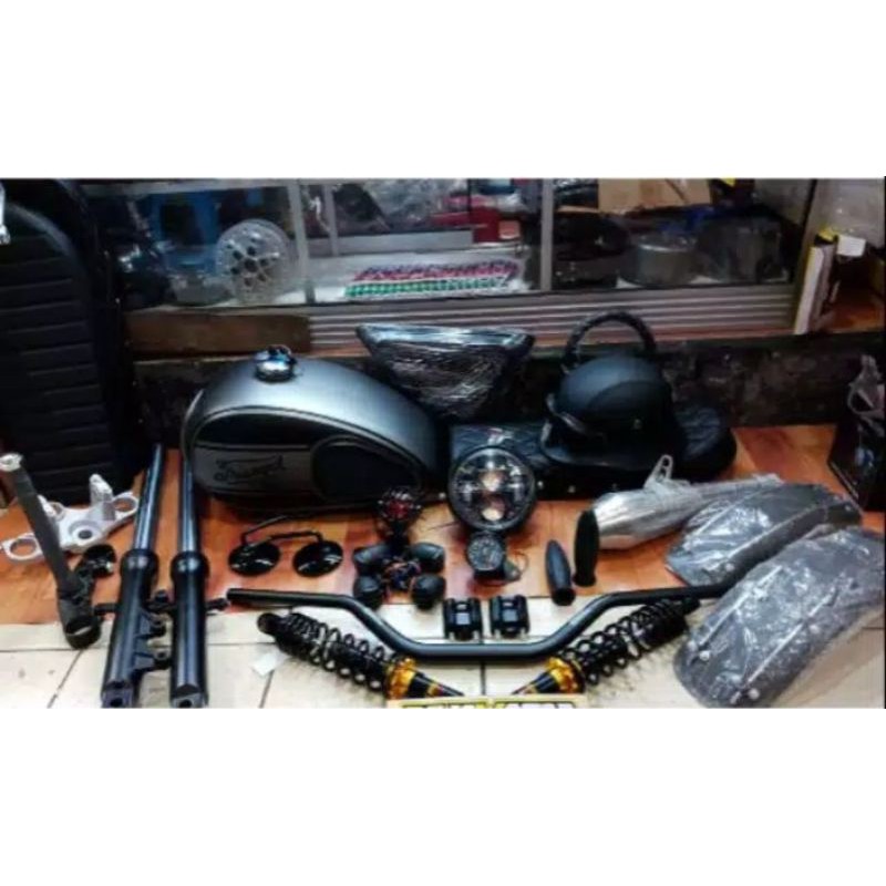 Paket Japetyle Khusus Verza dan CB 150 R + set ban