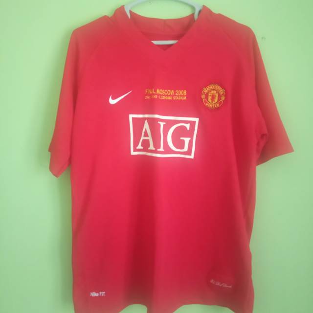 Jersey MU home Final UCL 2008