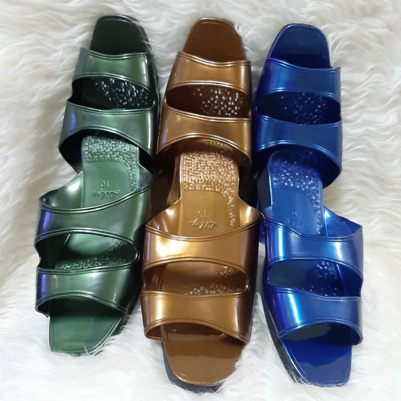 [COD MEDAN] SANDAL LILY KARET AWET TAHAN LAMA