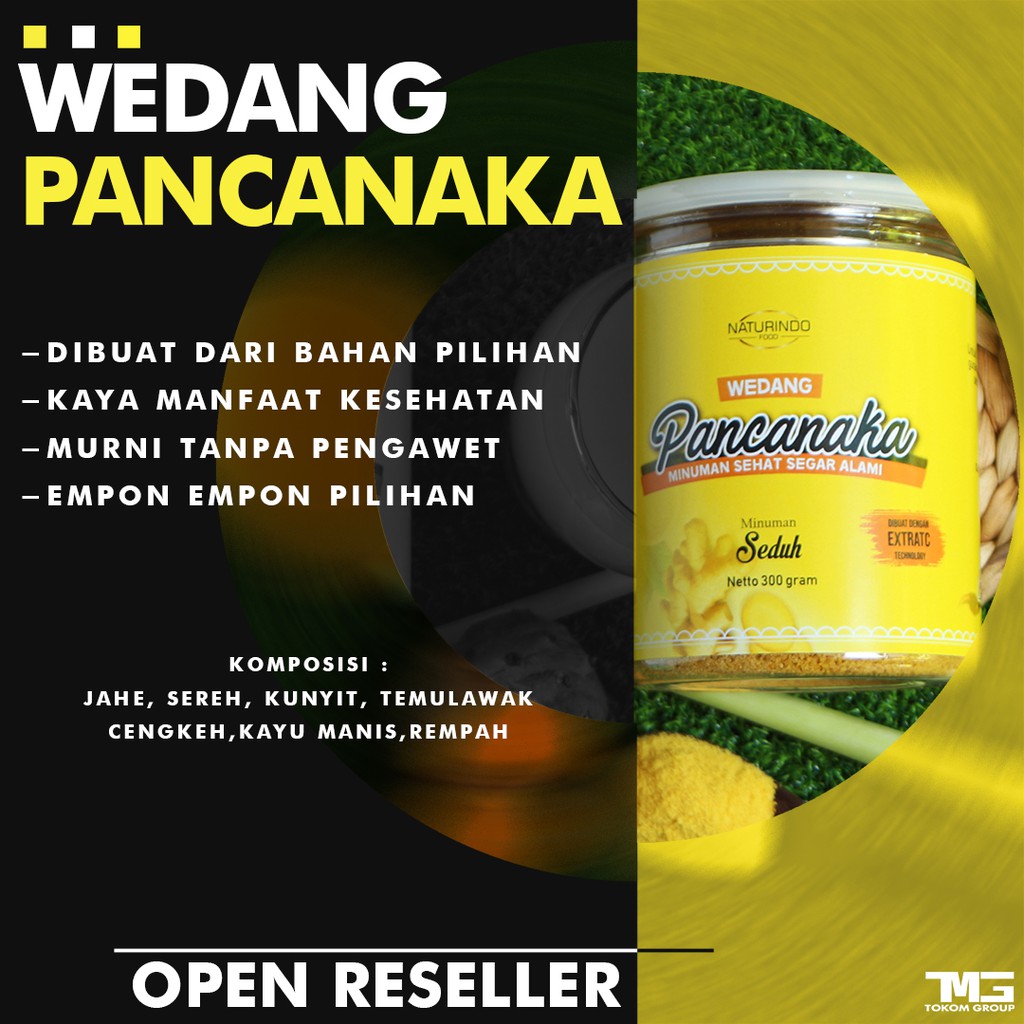 

Pancanaka Imune Booster Jamu Sehat ekstrak Jahe Temulawak Kunyit lambung maag kronis