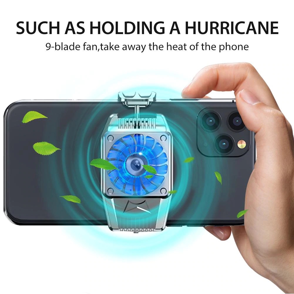 Cooling Pad Cooling Fan HP Gamepad Gaming Mobile Radiator Cooler Pendingin Handphone Fan Holder