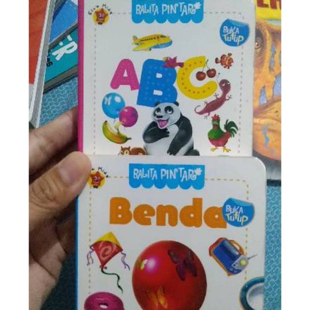 Board Book flip flap murah (satu set)