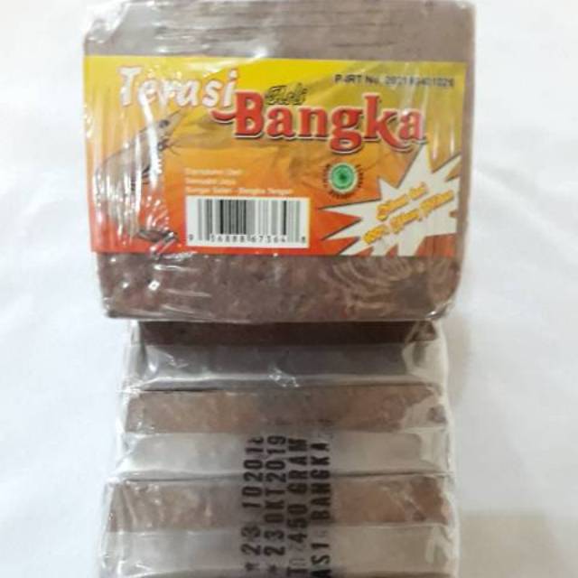 

Terasi udang asli bangka 450 gram