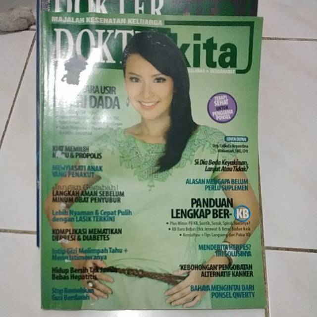Majalah bekas Dokter Kita Edisi 2 Thn VI Februari 2011