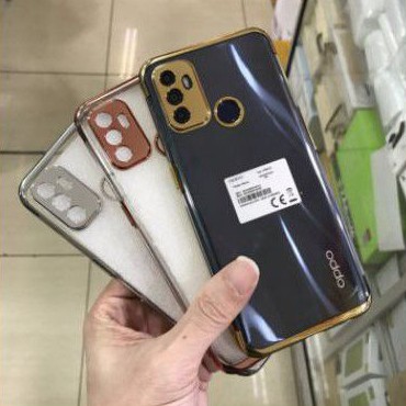 SOFTCASE SILIKON CROOM LIST FOR OPPO A33 2020