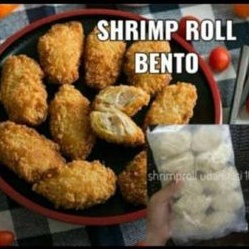 

shrimp roll bento