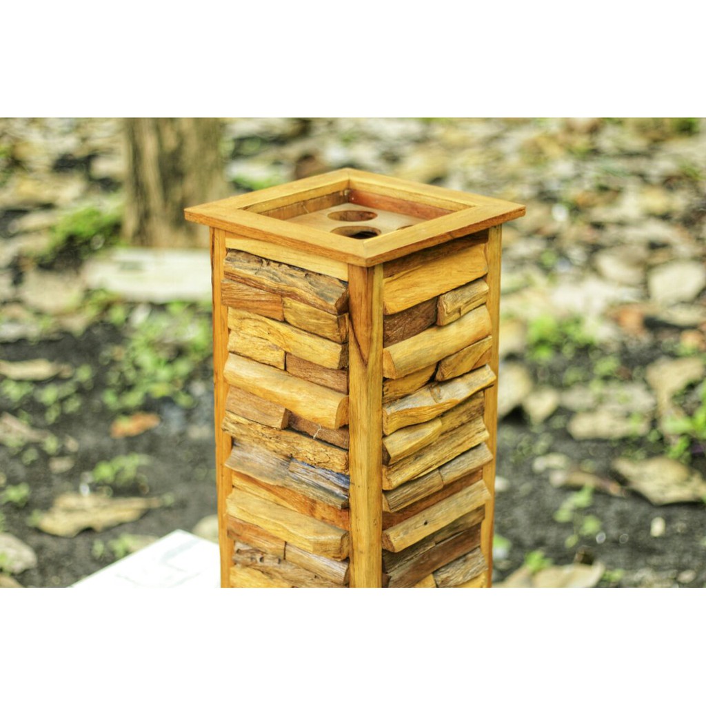 Vas Kayu Jati - Tempat Payung