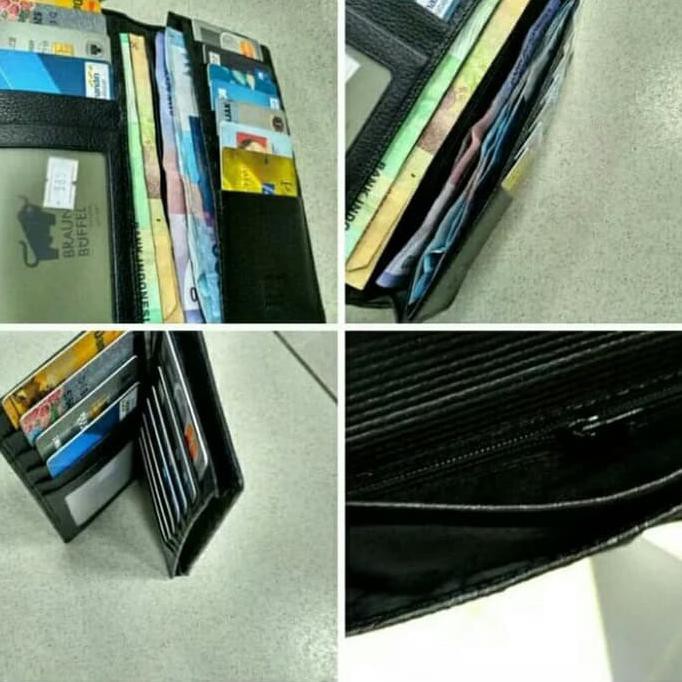 DOMPET KULIT/DOMPET KULIT BRAUN BUFFEL PANJANG/DOMPET PRIA WANITA/587