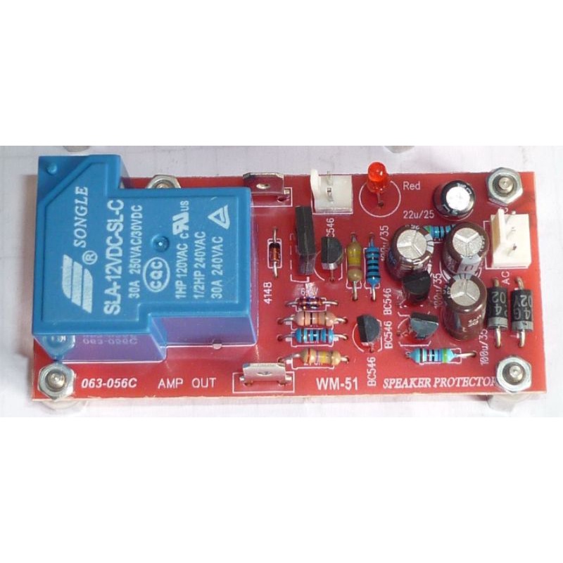 KIT SPEAKER PROTEKTOR RELAY BIRU WM-51