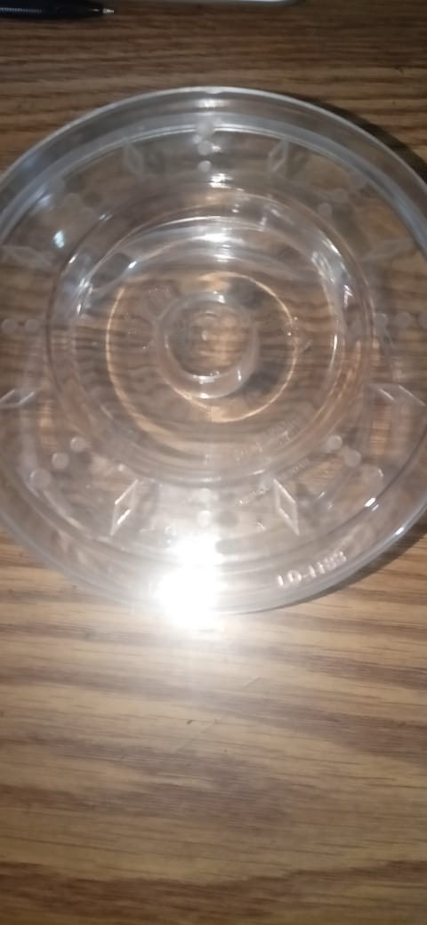 Per 12 Pcs Toples Kue Kering Bulat 1/2 Kg Ld1188 Stoples Plastik