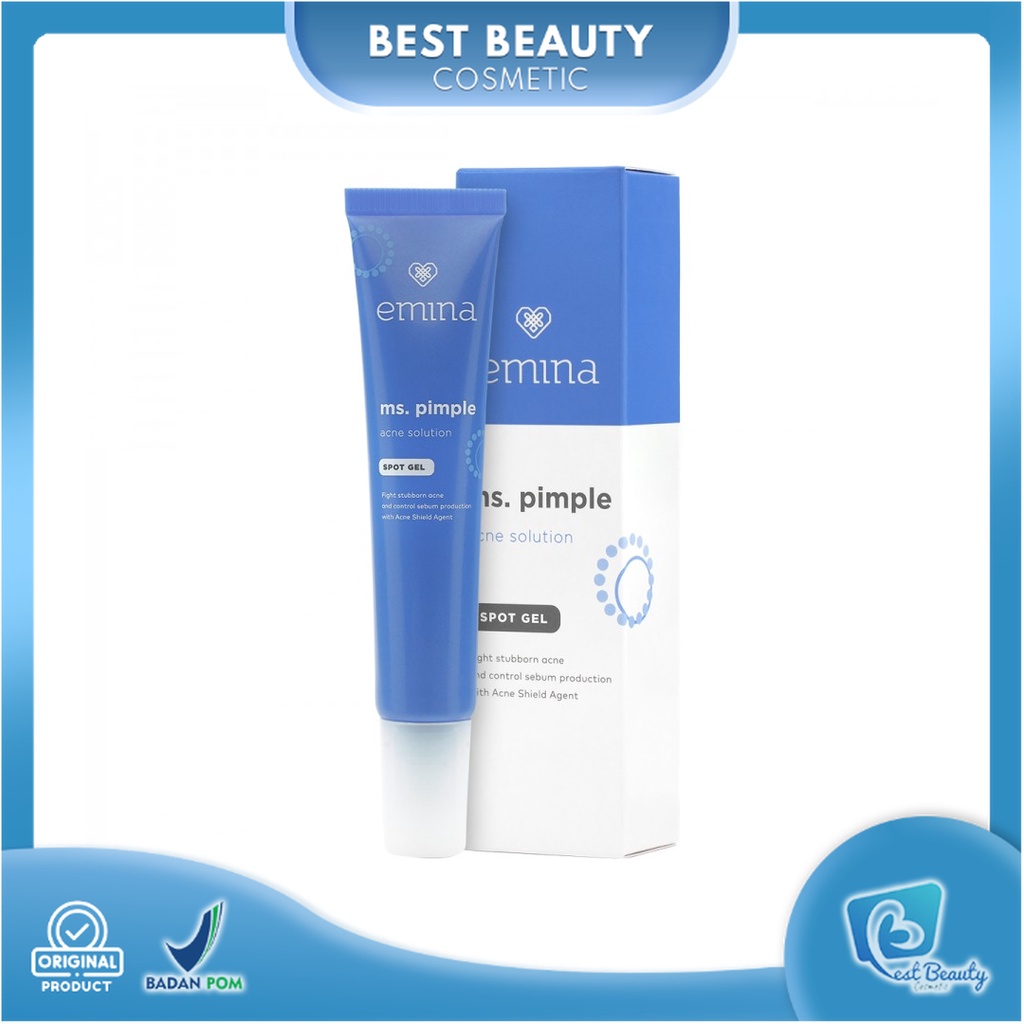 ★ BB ★ EMINA Ms Pimple Acne Solution Spot Gel | EMINA Acne Gel 15ml