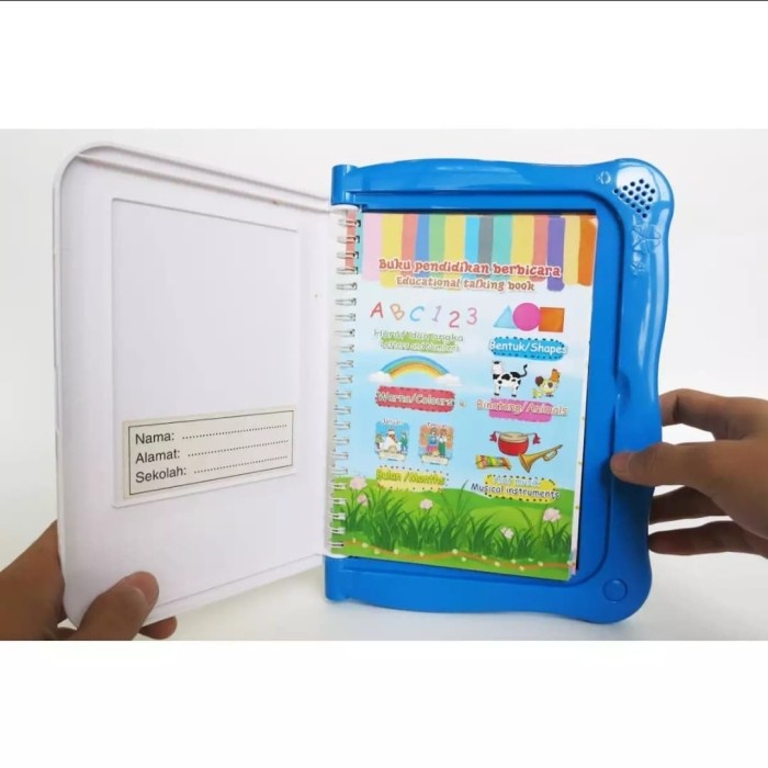 DISKON - (BISA COD) Mainan Edukasi E-book LED E-book Buku Pintar Elektronik Untuk Anak - E-Book