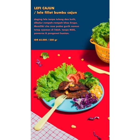 

Lefi Cajun (Lele Fillet Cajun) Tatetuten