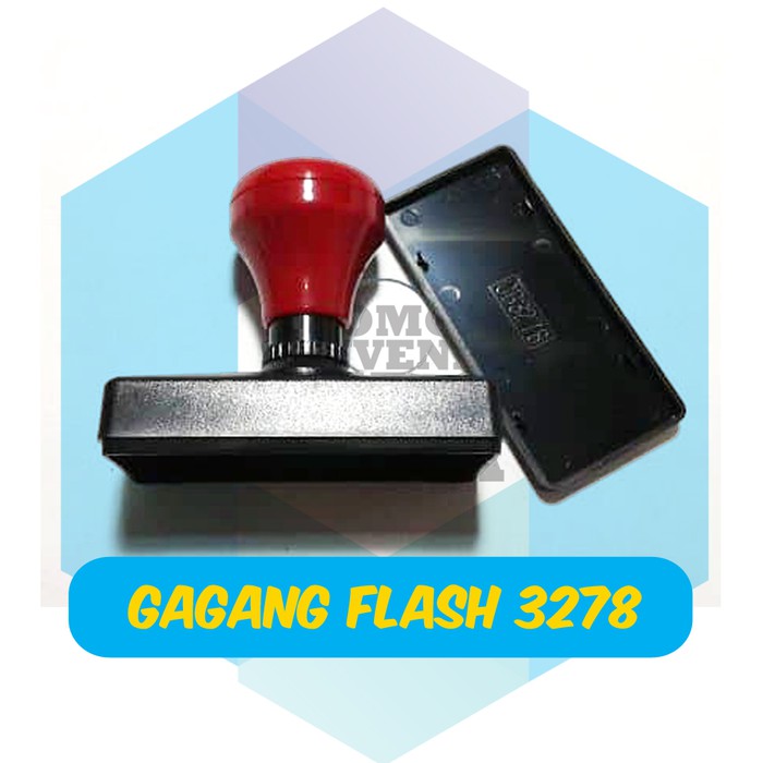 

gagang stempel flash ukuran 32x78mm