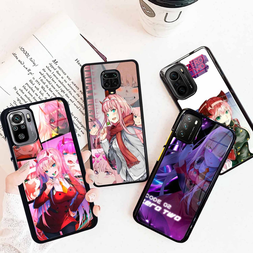 [XM22] Case Glossy Xiaomi Poco | M3 | F3 | Redmi Note 5  NOTE PRO 9 PRO 10 Pro Anime Zero Two Girl