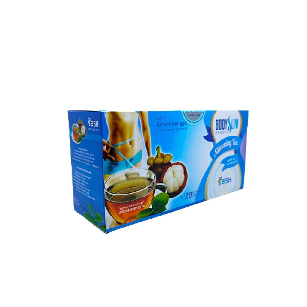 BSH Slimming Tea Teh Diet Pelangsing Badan Herbal Teh Penurun Berat Badan Ampuh Teh Detox Slim Tea Original BPOM